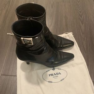 Prada Black Boots